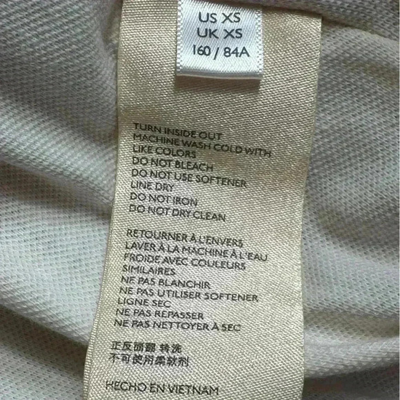 Anthropologie “Brenna” Faux Fur “Teddy” Short Coat In Cream Extra Small EUC! - Picture 16 of 16